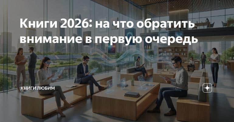 Книги 2026: на что обратить внимание в первую очередь